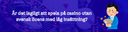 Utländska Casinon med Låg Insättning En Guide till Bästa Alternativen